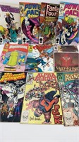 3 Epic & 7 Marvel Comic Books