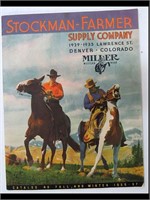 1929 - 1933 STOCKMAN - FARMER CATALOG - DENVER