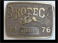 1976 HESSTON NATIONAL FINALS RODEO BUCKLE