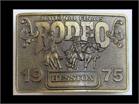 1975 HESSTON NATIONAL FINALS RODEO BUCKLE