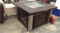 Hiland Hammered Bronzed Fire Pit $516 Retail *see