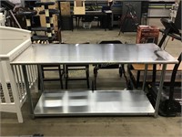 Gridmann Stainless Steel Table 6’ x 2’-6” $2111 R*