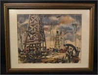 Oilfield - By E.M. Schiwetz