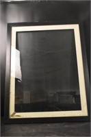 Wooden Black Large Frame w/Glass