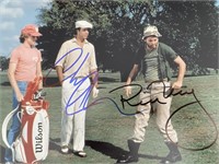 Caddyshack Chevy Chase and Bill Murray signed phot