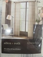 ALLEN ROTH ROD POCKET PANEL RETAIL $30