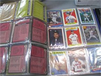 binder of cards / approx 55