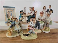 Norman Rockwell Collectable Figures - Lot 3