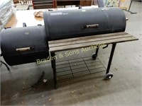 USED BRINKMAN PITMASTER DELUXE CHARCOAL
