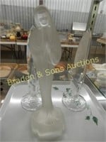 GROUP OF 3 CRYSTAL FIGURINES