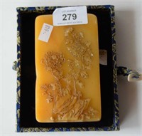 Chinese Shoushan yellow stone seal,