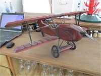 Wood Bi-Plane Model