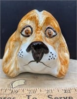 Ceramic Dog Head String Holder *SC