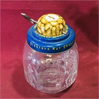 Planters Nut Chopper Glass Jar (Vintage)