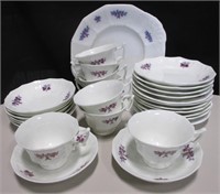 Vintage Chelsea Misc Dish Set - Grape Pattern