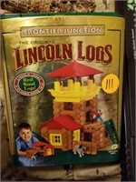 LINCOLN LOGS AND KEYBOARD