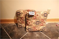 (2) Decorative Pillows (Basement)