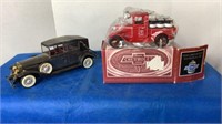 1928 Lincoln Car & 1928 Chevrolet Delivery Truck