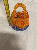 Ann PrimRose glass basket