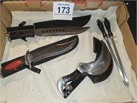 Knives & sharpeners - longest blade 10"