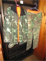INSULATED REVERSIBLE HUNTING PANTS & JACKET