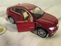 Auto BMW en metal avec lumieres et klaxon
