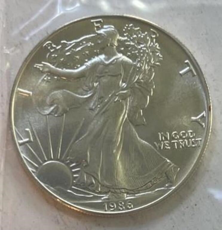 1986 American Eagle Silver