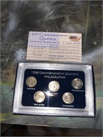 1999 commemorative quarters P mint
