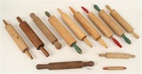 Collection of 11 Rolling Pins