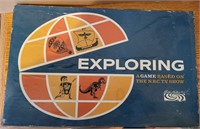 1963 Exploring Board Game, Parker Brothers