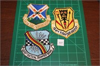 26th TRW; 401st TFW; 154th FG (3 Patches) USAF Mil