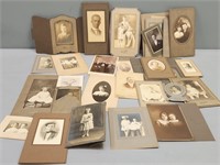 Antique Photographs Lot; Portraits etc