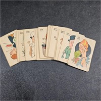 Vintage old maid cards
