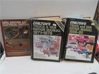 Two Chilton Books and Ignition& Electrical Book