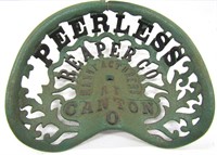 Peerless Reaper Cast Iron Seat - Piece Missing