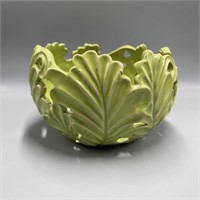 Leaf Style Pottery Bowl