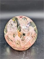 LARGE!! - ART GLASS PAPERWEIGHT