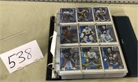 HOCKEY GOALIE CARDS - BINDER