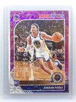 Jordan Poole 2019-20 NBA Hoops Purple Disco Rookie