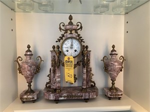 CLOCK SET - CH HOUR FRANCE - MADE IN FRANCE - FREN