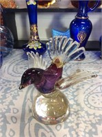 Purple glass bird