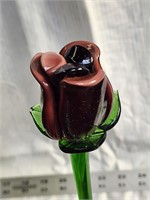 Glass Rose Flower