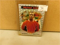 1990 Michael Jordan Promo Basketball Card