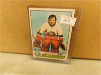 1977 OPC Glenn Chick Resch #50 Hockey Card