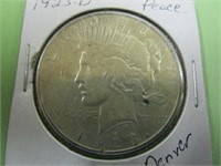 1923 - D Peace Dollar