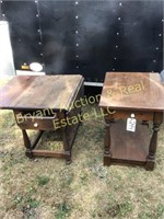 ETHAN ALLEN TABLE W/DROPSIDES & A TABLE