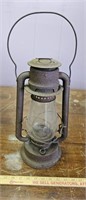 Rusty Lantern w Fitzall New York USA Clear Globe