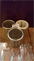 4 sst. cutlery holders