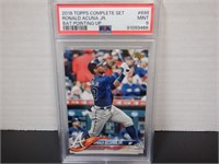 2018 TOPPS COMPLETE SET#698 RONALD ACUNA JR RC