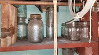 Glass jar lot